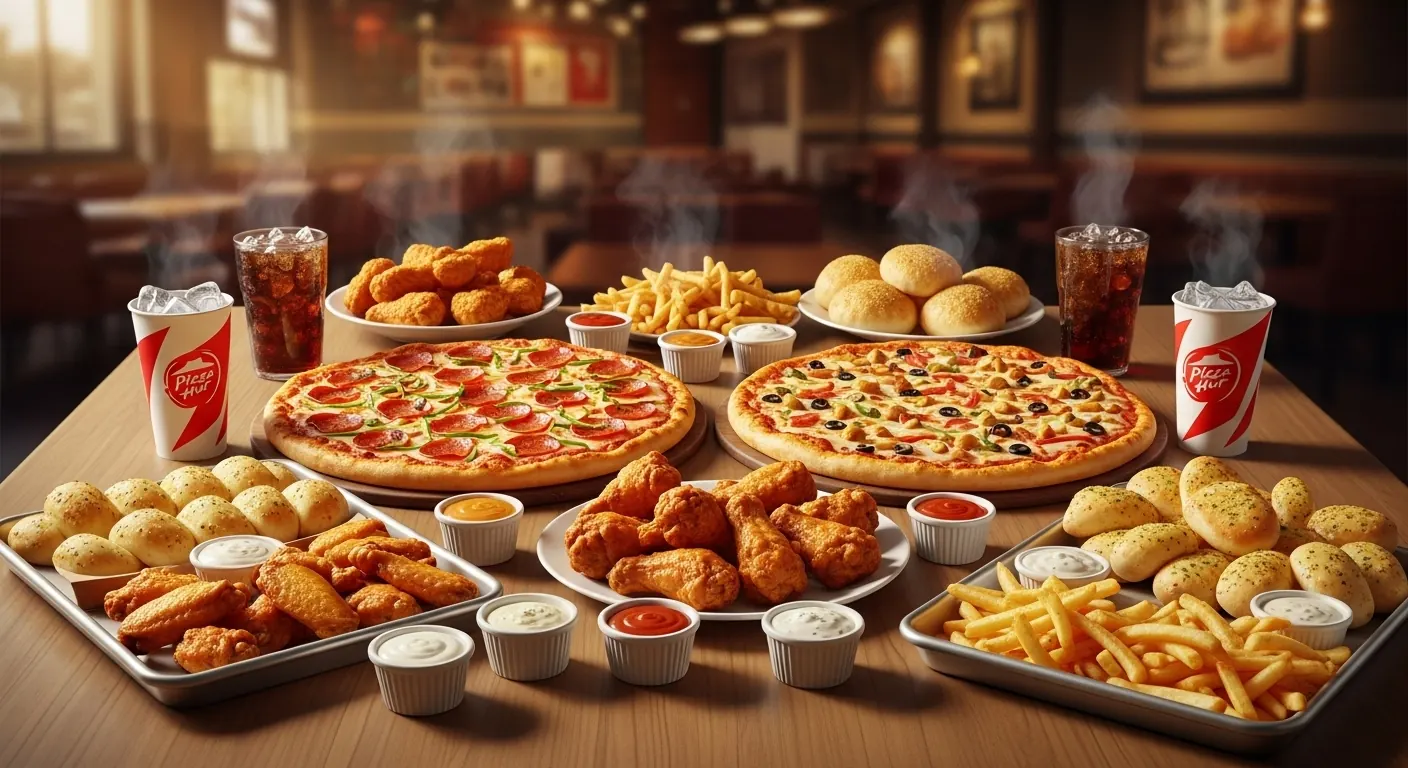 Pizza Hut Family Feast Wings and Sides