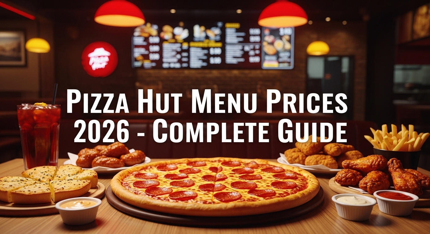 Pizza Hut Menu Price Complete Guide 2026